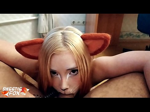 ❤️ Kitsune înghite pula și ejaculează în gură ️❌  at ro.kiss-x-max.ru ❌
